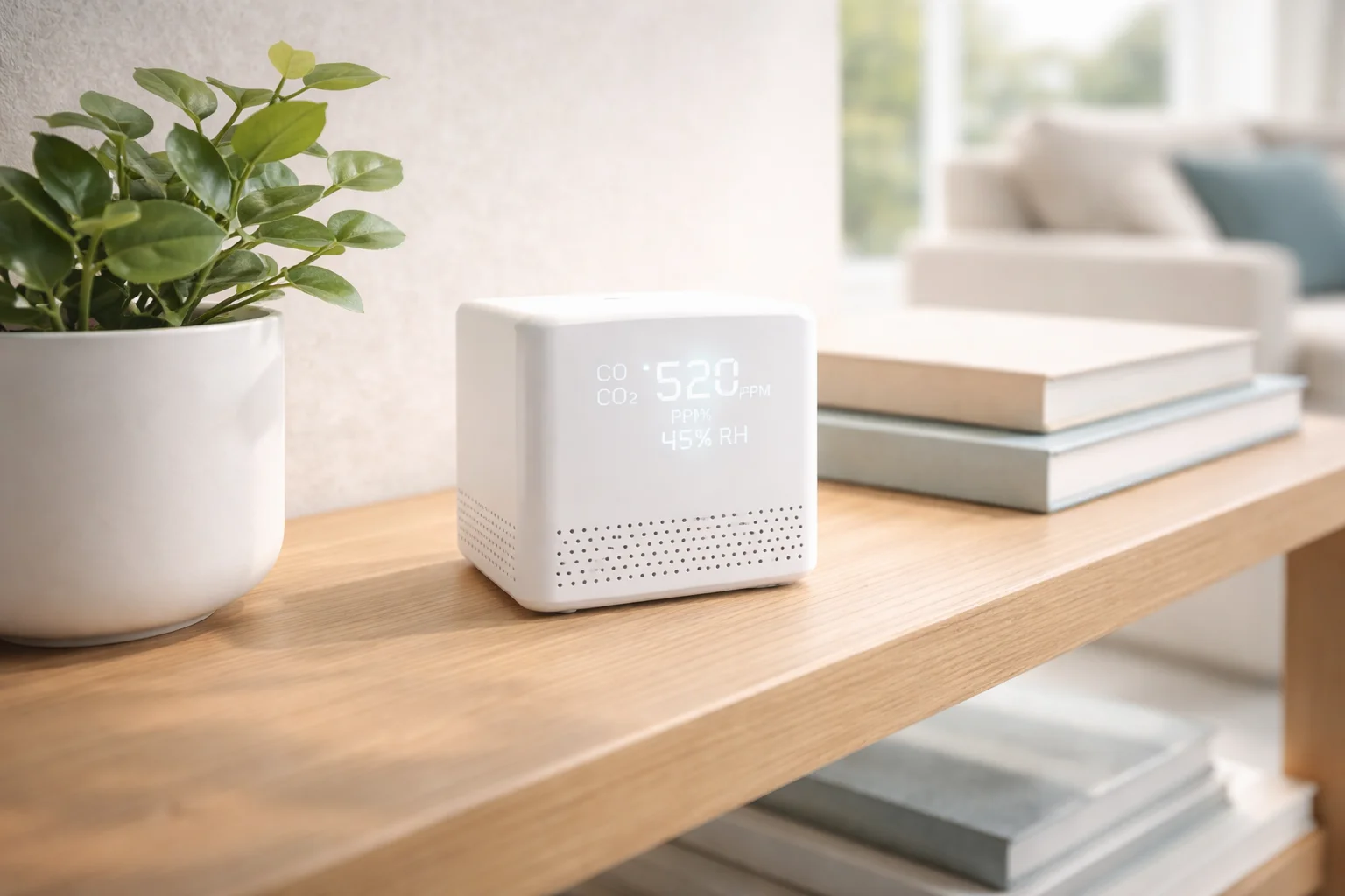 Capteur qualité d'air intérieur connecté 2026 : top 5 et guide