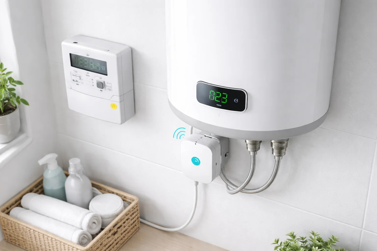 Application smartphone pour programmer un chauffe-eau connecté