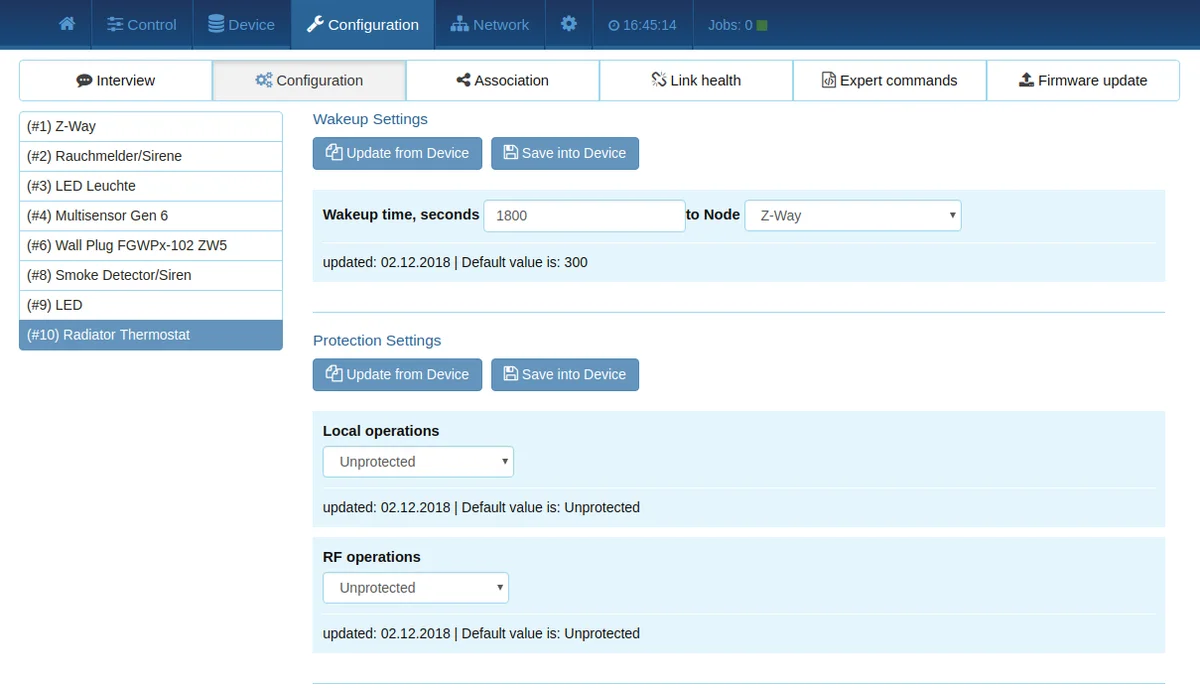 Thermostat connecté Z-Way — économies de chauffage et programmation intelligente