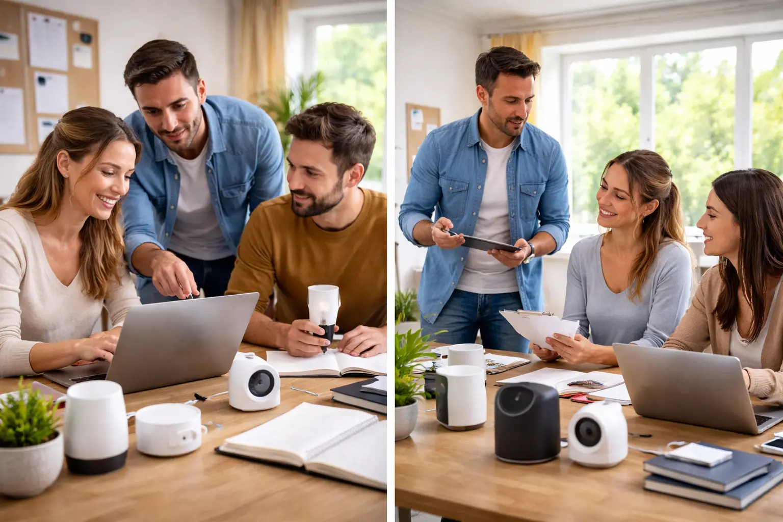 Equipe de la maison intelligente